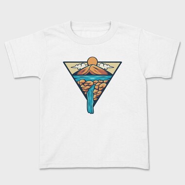 Mountain Illustration 1, Kids' T-Shirt