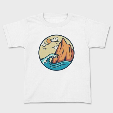 Mountain Illustration 2, Kids' T-Shirt