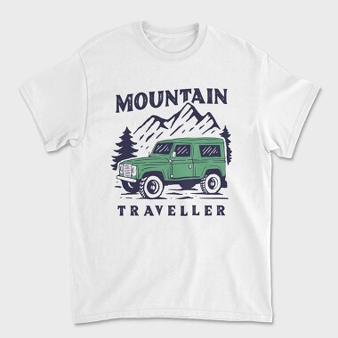 Mountain Traveller, Unisex Men's T-Shirt