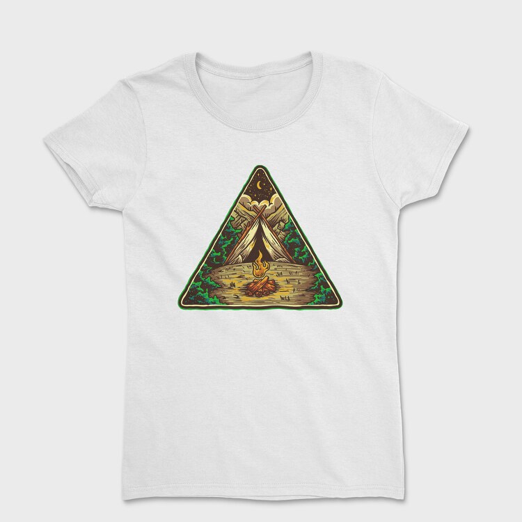 Nice Dream Camping, Women's T-Shirt