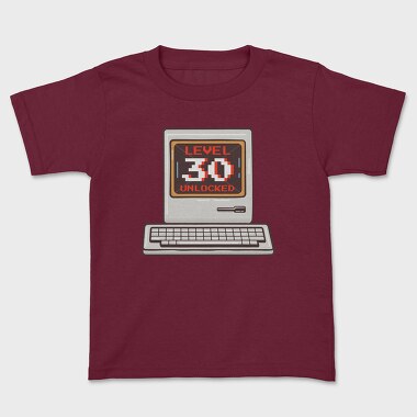 Old Pc Level 30 Unlocked, Kids' T-Shirt