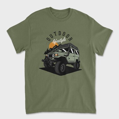 Outdoor Lifestyle, Unisex Men's T-Shirt