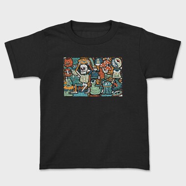 Psychedelic Illustration 1, Kids' T-Shirt