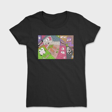 Psychedelic Illustration 2, Women's T-Shirt