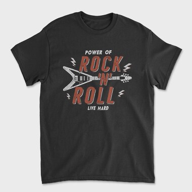 Rock N Roll Color, Unisex Men's T-Shirt