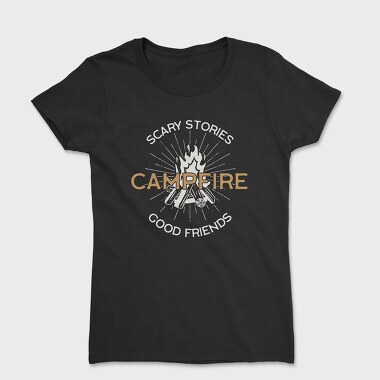 Scary Stories Campfire, Women's T-Shirt