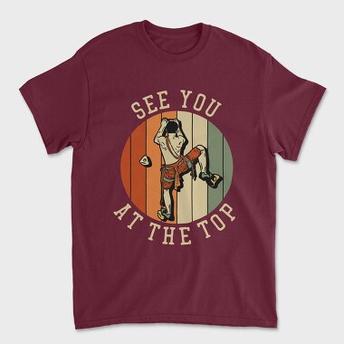 See You at the Top, Unisex Men's T-Shirt