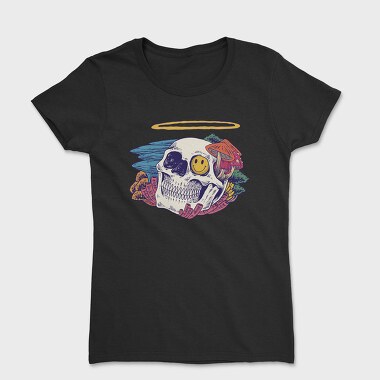 Skull Mushrooms, Women's T-Shirt