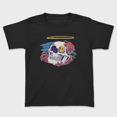 Skull Mushrooms, Kids' T-Shirt
