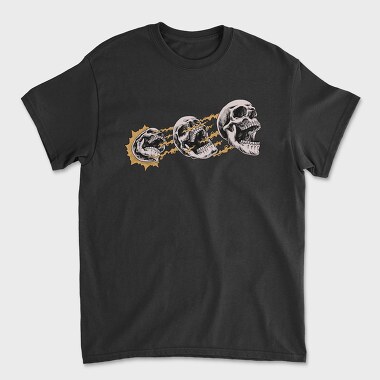 Skulls 2, Unisex Men's T-Shirt