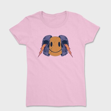 Smiley Skull, Women's T-Shirt