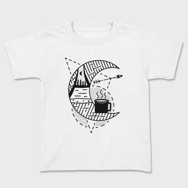 Tent Coffee Mug, Kids' T-Shirt