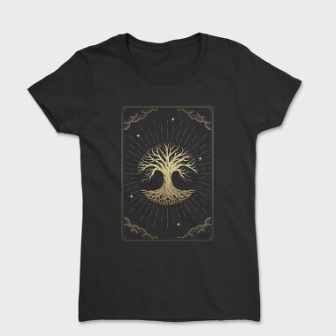 The Tree Tarot Card, Women's T-Shirt