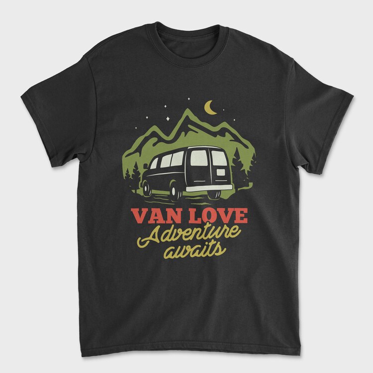 Van Love, Унисекс Мъжка Тениска