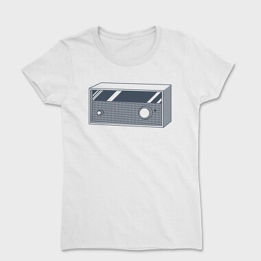 Vintage Audio Illustration, Women's T-Shirt