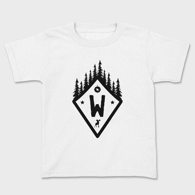 W Forest, Kids' T-Shirt