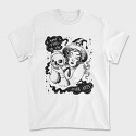 Astronaut Helmet And Planets, Women's T-Shirt