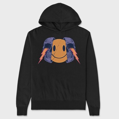 Smiley Skull, Унисекс Мъжко Суичър