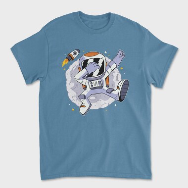 Astronaut Dabbing, Unisex Men's T-Shirt