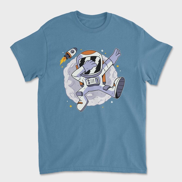Astronaut Dabbing, Унисекс Мъжка Тениска