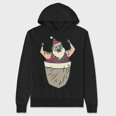Santa Pocket, Unisex Men's Hoodie