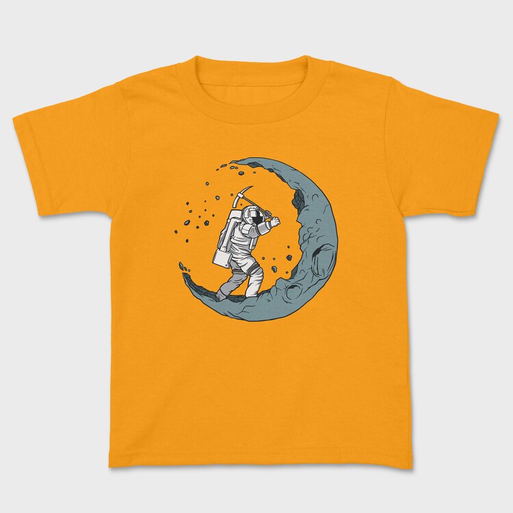 Astronaut Digging The Moon, Детска Тениска