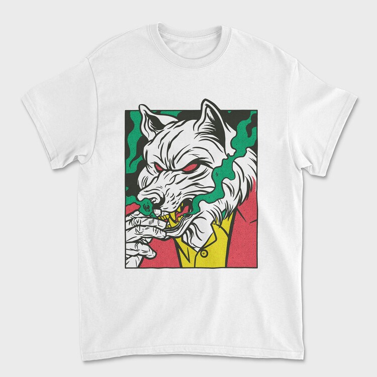 Wolf Smoke Comics, Unisex Men's T-Shirt