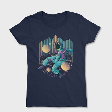Techno Astronaut, Women's T-Shirt