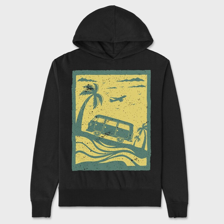 Retro Nature Outdoor 17, Unisex Men's Hoodie