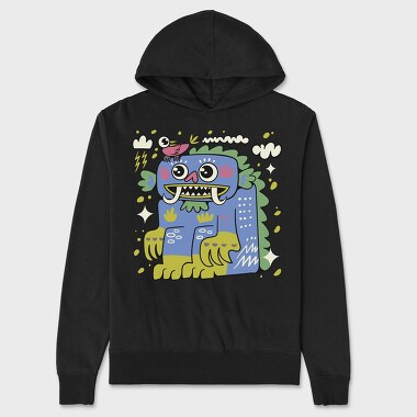 Colorful Creature 25, Unisex Men's Hoodie