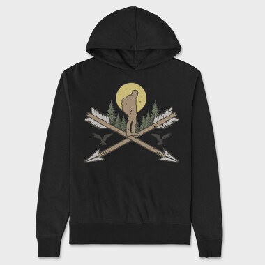 Retro Nature Outdoor 18, Unisex Men's Hoodie