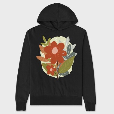 Bouquet of Flowers 1, Unisex Men's Hoodie