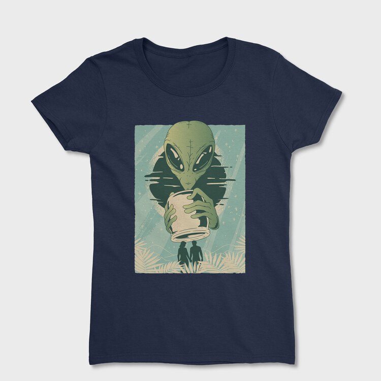 Alien Humans, Women's T-Shirt