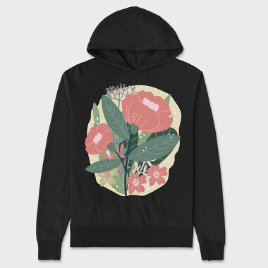 Bouquet of Flowers 3, Unisex Men's Hoodie