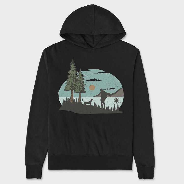 Retro Nature Outdoor 22, Унисекс Мъжко Суичър