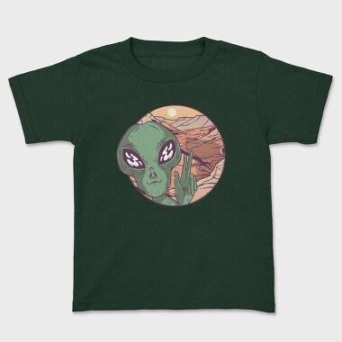 Alien Mars, Kids' T-Shirt