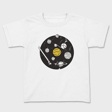 Solar System Record, Kids' T-Shirt