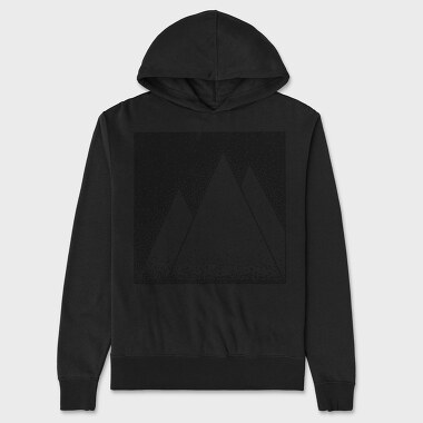 Geometric Landscape 4, Unisex Men's Hoodie