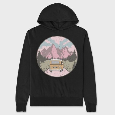 Retro Nature Outdoor 3, Unisex Men's Hoodie