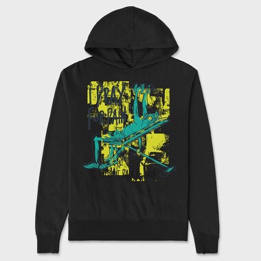 Old Men Gym, Unisex Men's Hoodie