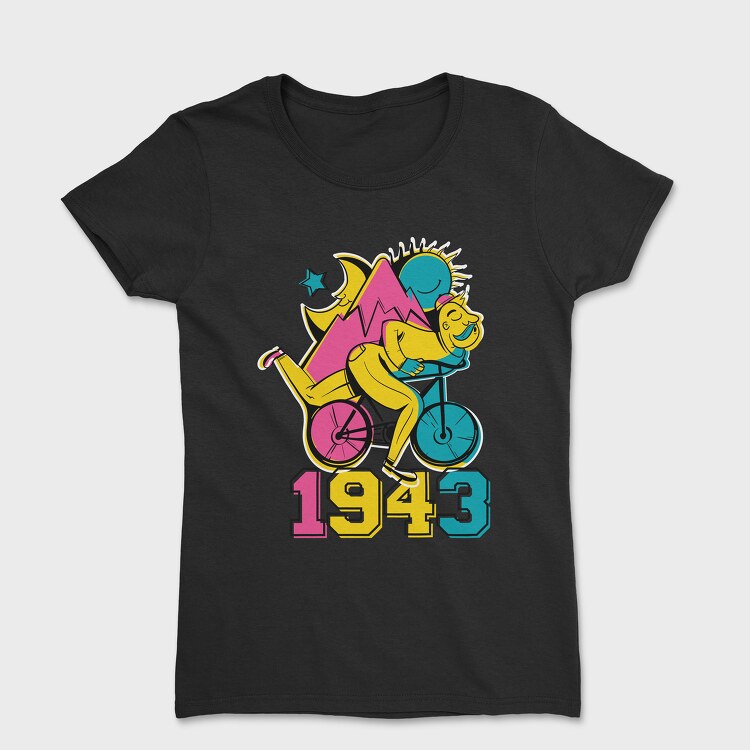 Bicycle Day, Women's T-Shirt