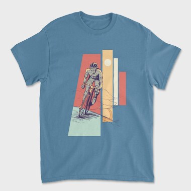 Cyclist, Unisex Men's T-Shirt