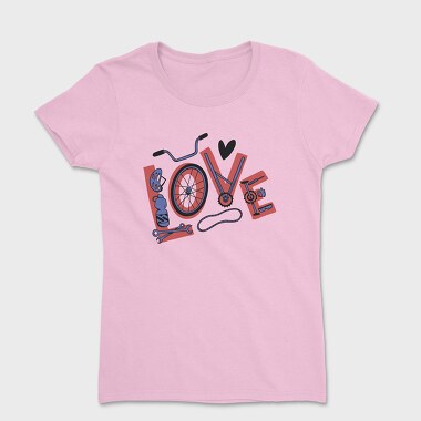 Love Cycling, Women's T-Shirt