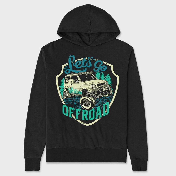 Lets Go Offroad, Унисекс Мъжко Суичър