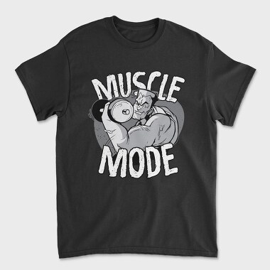 Muscle Mode, Unisex Men's T-Shirt