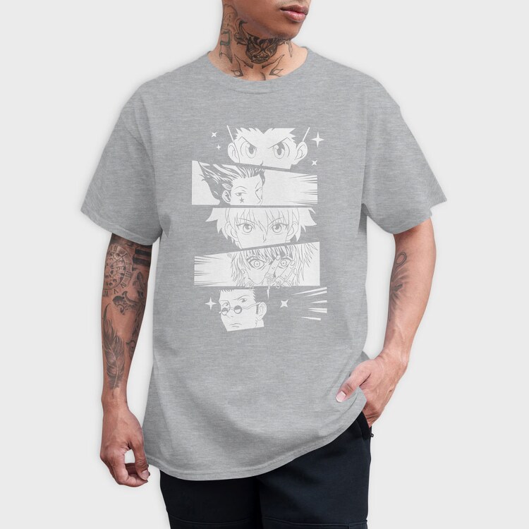 Panda 3, Unisex Men's T-Shirt