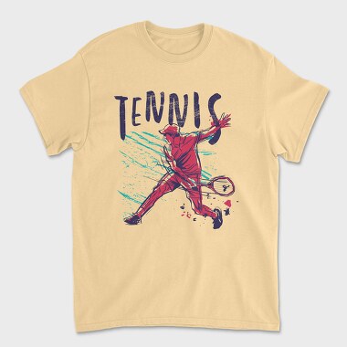 Tennis Man, Unisex Men's T-Shirt