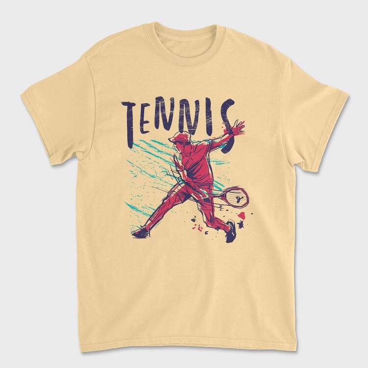 Tennis Man, Unisex Men's T-Shirt