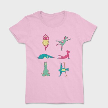 Animals Doing Yoga, Women's T-Shirt