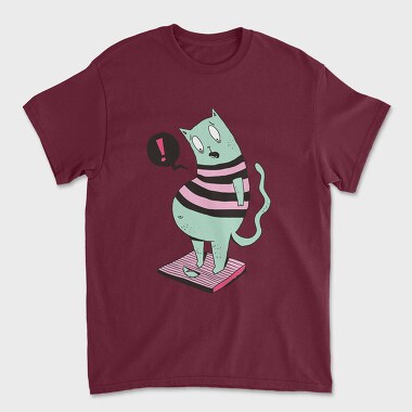 Fat Cat, Unisex Men's T-Shirt